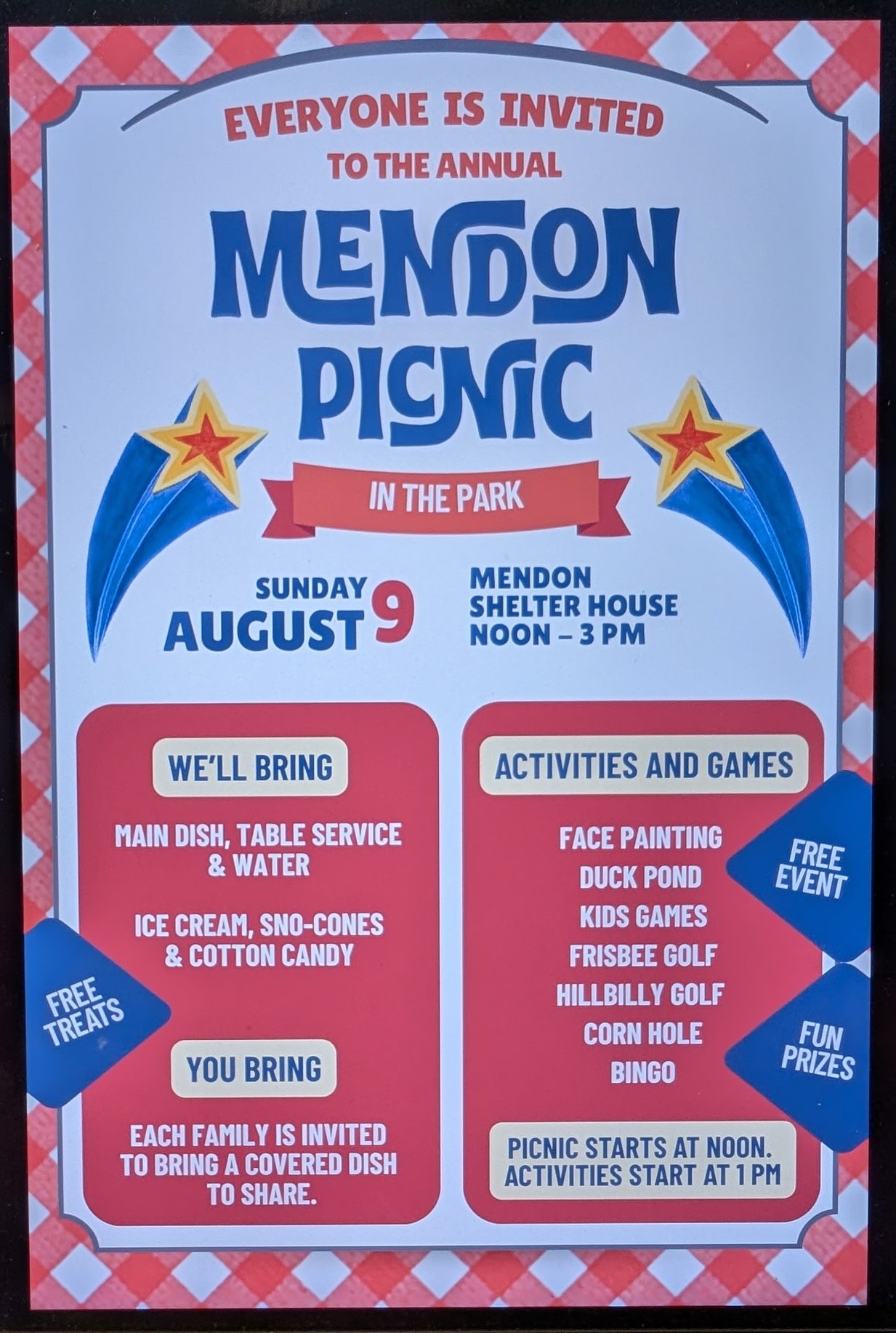 Picnic in the park